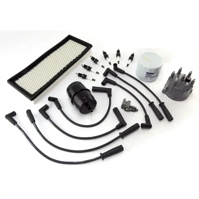 Omix 17256.02 Ignition Tune Up Kit, 4.0L 1991-1993 Jeep Wrangler YJ by