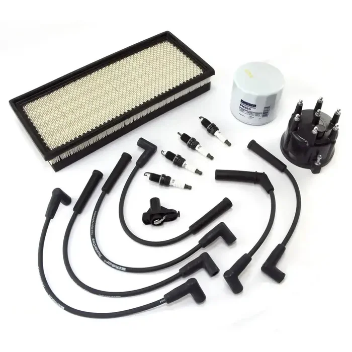Omix 17256.16 Ignition Tune Up Kit, 2.5L 1997-1998 Jeep Wrangler TJ by