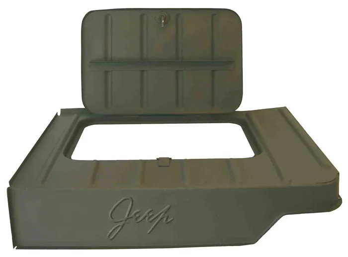 Omix DMC-3227K Tool Compartment, Jeep Script 46-75 Willys/Jeep CJ