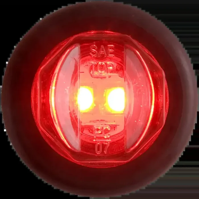 OPTRONICS MCL11RKB LED UNI-LIGHT W/GROMMET;RED