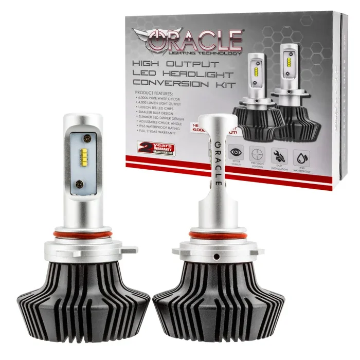 Oracle 9012 4000 Lumen LED Headlight Bulbs (Pair) – 6000K SEE WARRANTY