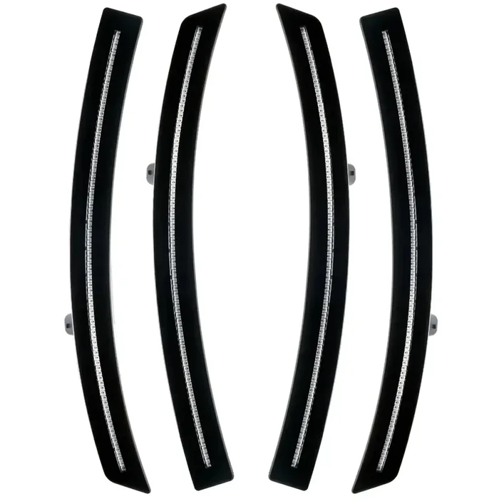 Oracle Lighting 2392-GBA-C Concept Sidemarker Set, Clear, Black (GBA)