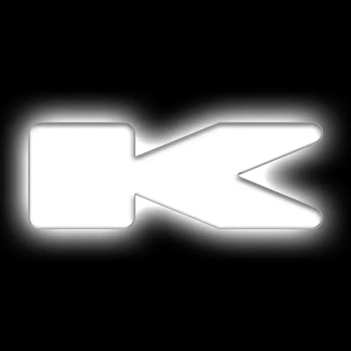 Oracle Lighting 3140-K-001 Universal Illuminated LED Letter Badges – Matte White Surface Finish K