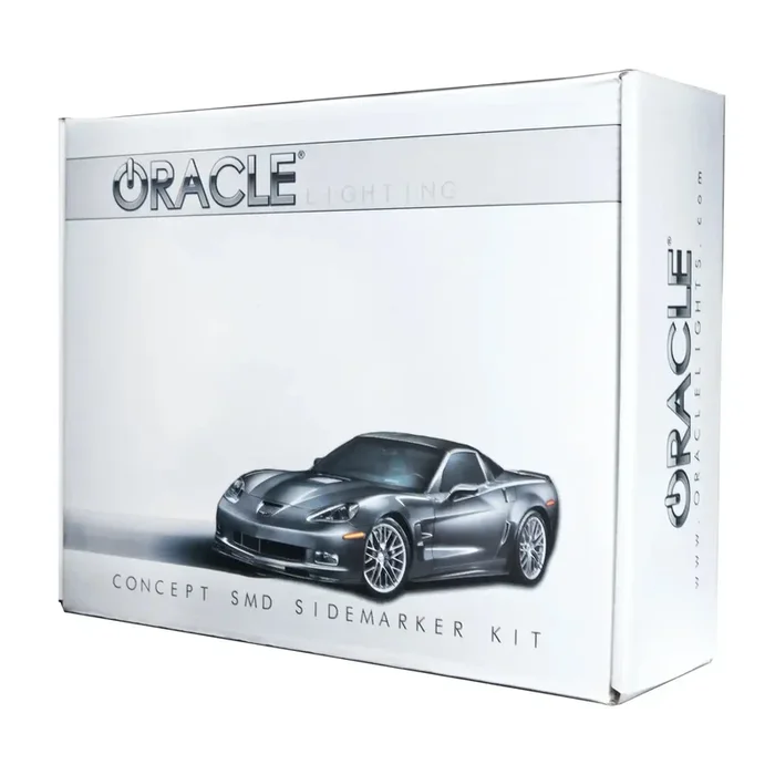 Oracle Lighting 3150-GBA-G Concept Sidemarker Set, Ghosted, Black (GBA)