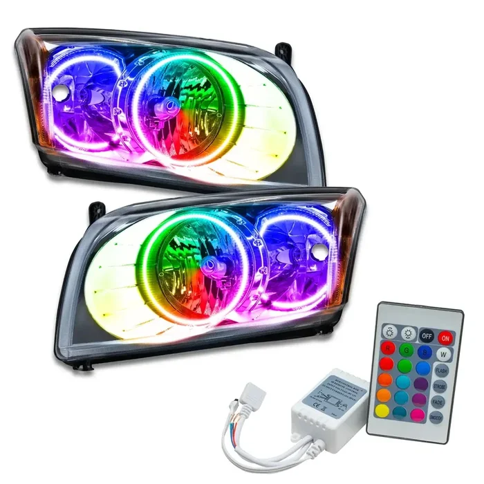 Oracle Lighting 7018-504 SMD Pre-Assembled Headlights, ColorSHIFT – Simple