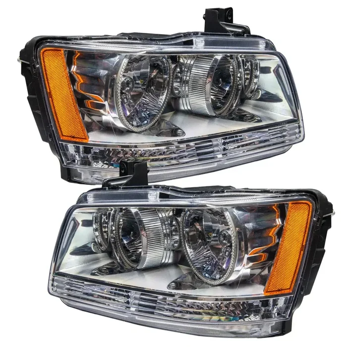 Oracle Lighting 8901-334 SMD Pre-Assembled Headlights, Chrome Bezel, ColorSHIFT – No Controller