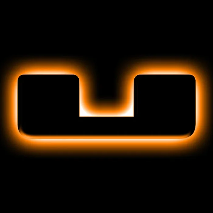 ORACLE Lighting Universal Illuminated LED Letter Badges – Matte Blk Surface Finish – U SEE WARRANTY