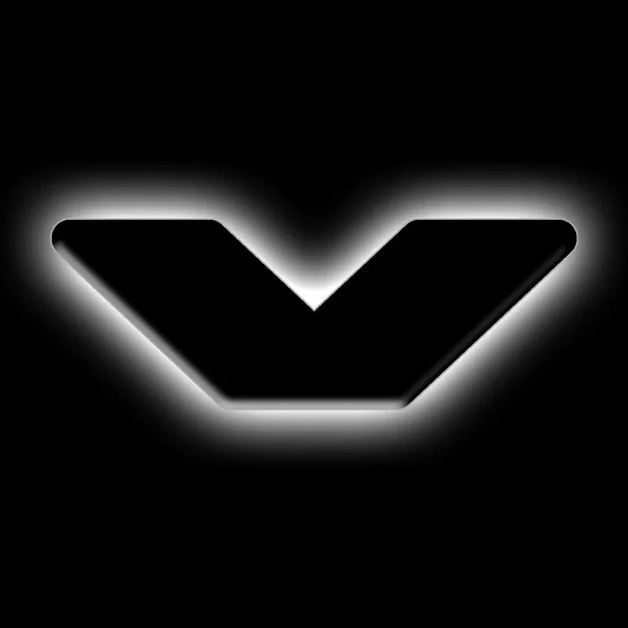 ORACLE Lighting Universal Illuminated LED Letter Badges – Matte Blk Surface Finish – V SEE WARRANTY