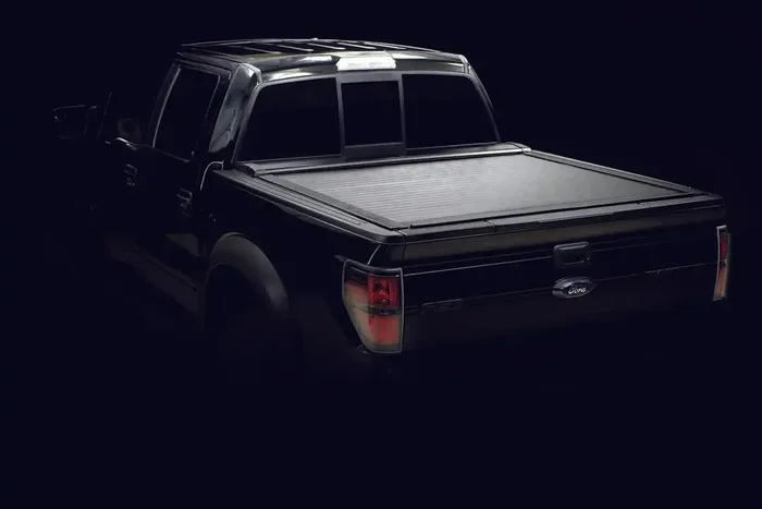 Pace Edwards SMNA15A41 – SwitchBlade Metal Tonneau Cover Kit Incl. Canister/Rails Retractable Black