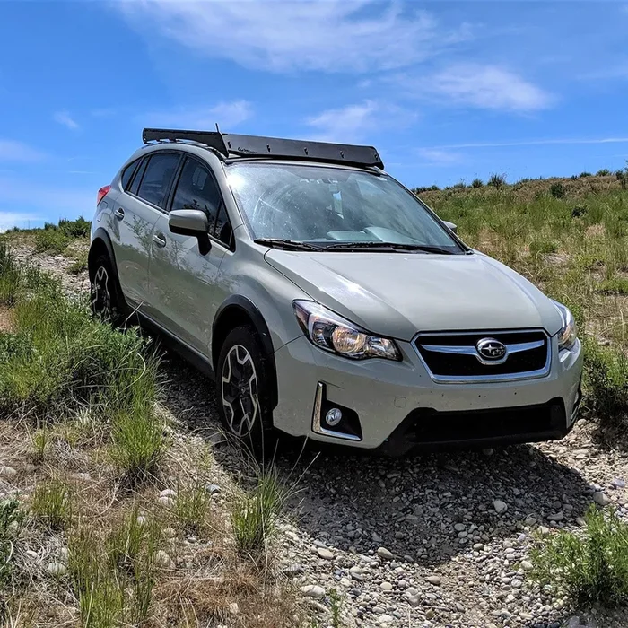 Prinsu Roof Rack for 2013-2017 Subaru Crosstrek- Black Powder Coat