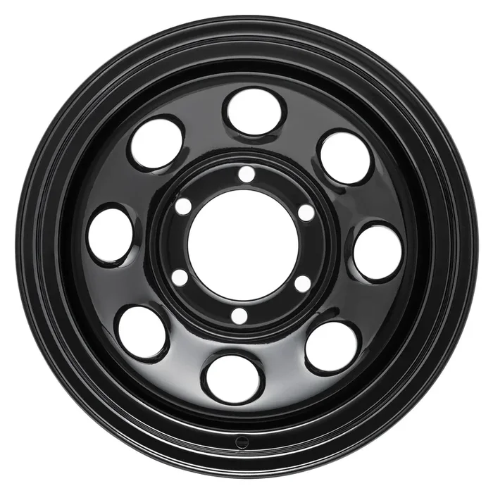 Pro Comp Steel Wheels 97-5883 Series 97 Gloss Black 15×8 6×5.5 3.75BS Offset -19mm Cap P/N 1425016