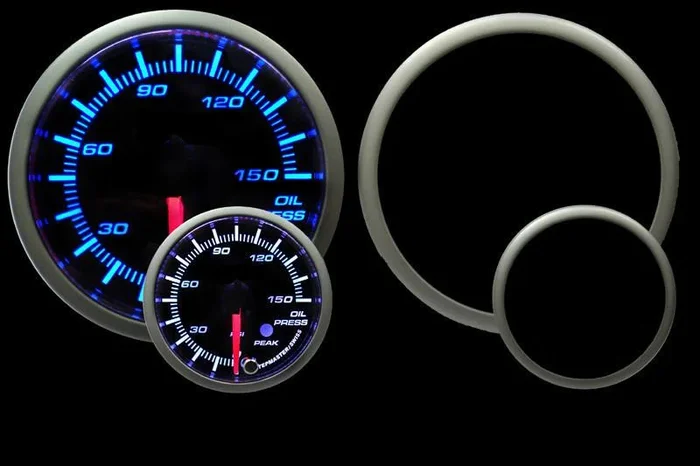 Prosport Premium 52mm Oil Pressure Gauge (216SMWBOPSWL270-PK.PSI)
