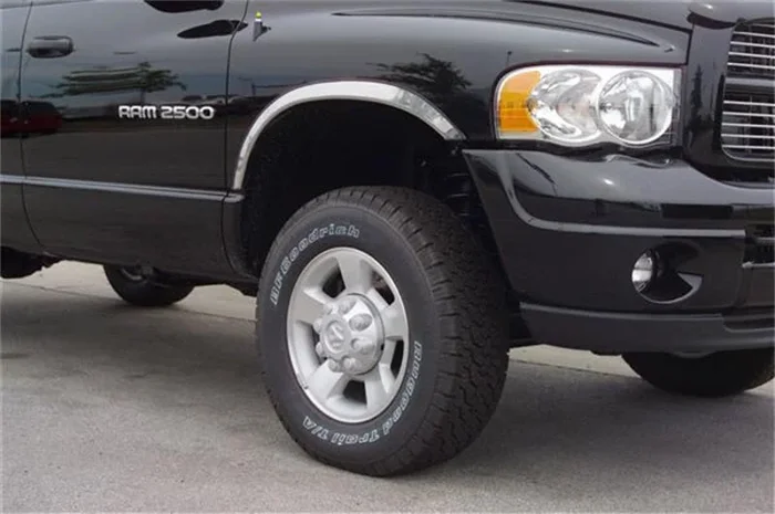 Putco 04-09 Chrysler Pacifica – w/body Cladding – Half Stainless Steel Fender Trim
