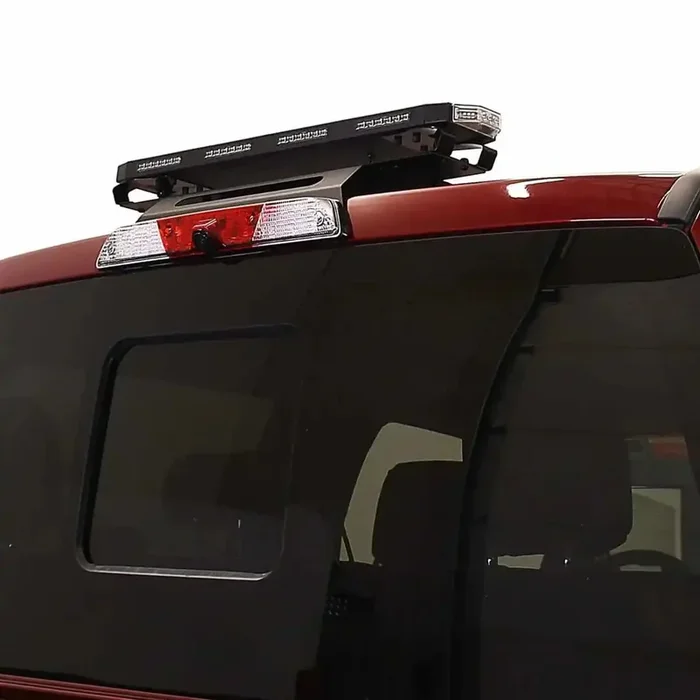 Putco 950224 24 Tri Color Hornet – Amber/Blue/White LED Stealth Rooftop Strobe Light Bar
