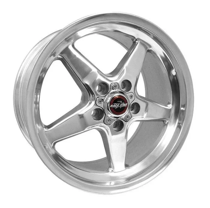 Race Star 92 Drag Star 17×10.50 5×4.75bc 7.00bs Direct Drill Polished Wheel