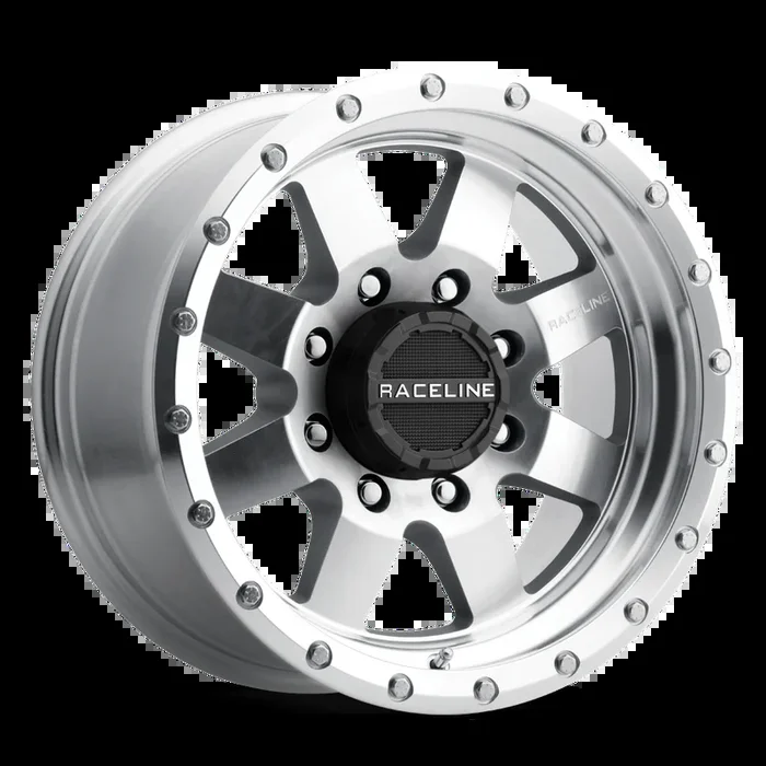 Raceline Wheels Defender Machined w/ Clear Coat 17×9 | 5×127 (935MC-79050-12)