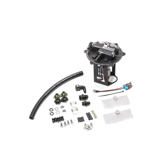 Radium Engineering Fuel Pump Hanger Mitsubishi EVO 7-8-9 – Fits Walbro F90000267/274/285 or AEM 50-1220/ DW440