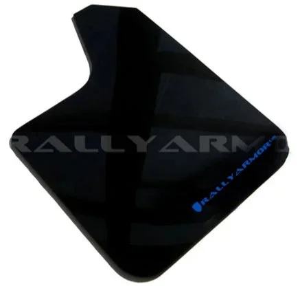 Rally Armor Universal UR Mud Flaps (12 ” x 15 “) Black / Red