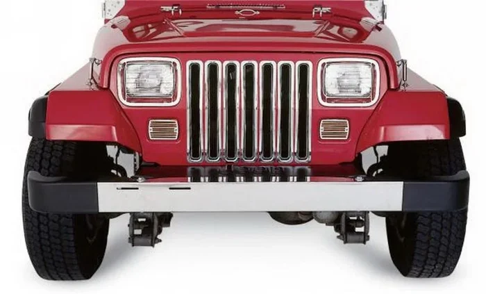 Rampage 1987-1995 Jeep Wrangler(YJ) Grille Inserts – Chrome