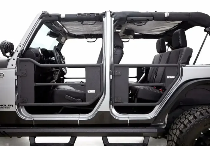Rampage 7695 Trail Doors with removable netting, 2 pc set
