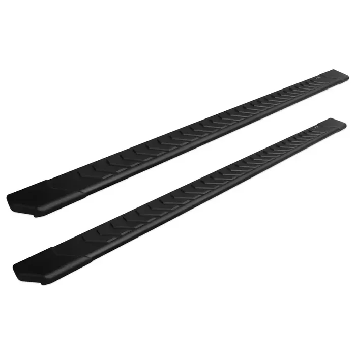 Raptor Series 2203-0355BT – 5 In OEM Style Full Tread Slide Track Running Boards Black Textured Aluminum 15-23 Ford F-150 17-23 F-250/F-350 Super Duty SuperCab