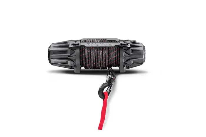 RealTruck Universal Traction Recovery 10K Winch – Black
