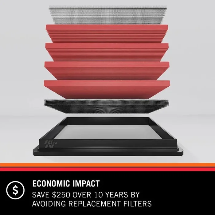 Replacement Air Filter by K&N (33-2970)