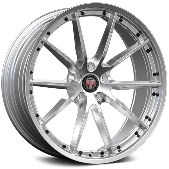 Revolution Racing RF1 Silver 20×8.5 | 5×114.3 (RF1-2085514F+35S)
