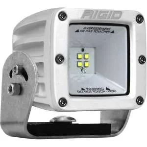 Rigid Industries 2×2 115 Degree DC Power Scene Light White Housing – 681613