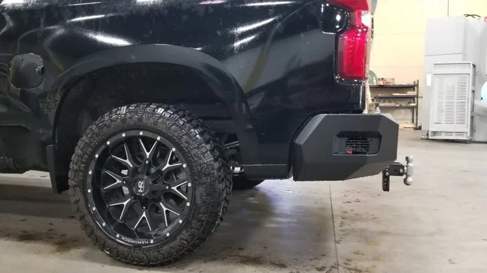 Road Armor 19-20 Chevy 1500 SPARTAN Rear Bumper – Tex Blk