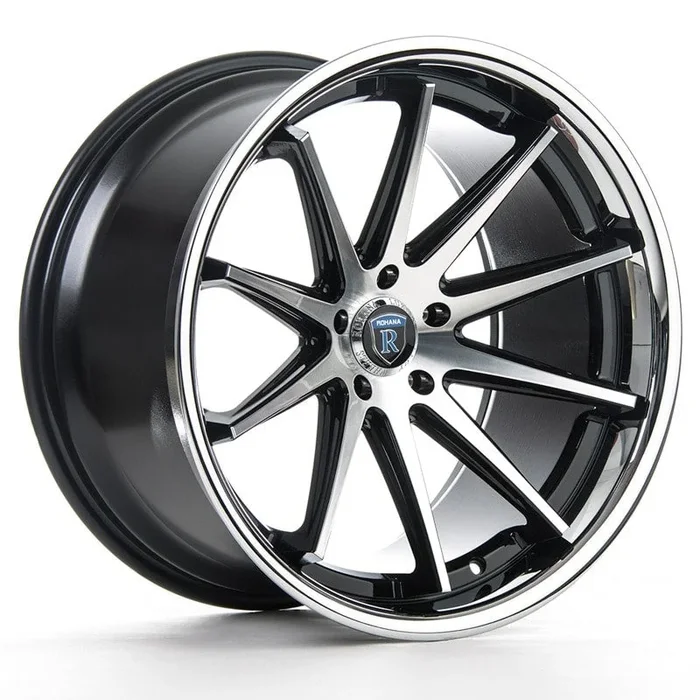 Rohana RC10 Wheels (20×9 5×120 20ET CB 74.1) Machine Black/Chrome Lip / Matte Black / Machine Silver/Chrome Lip / Matte Graphite/Gloss Black