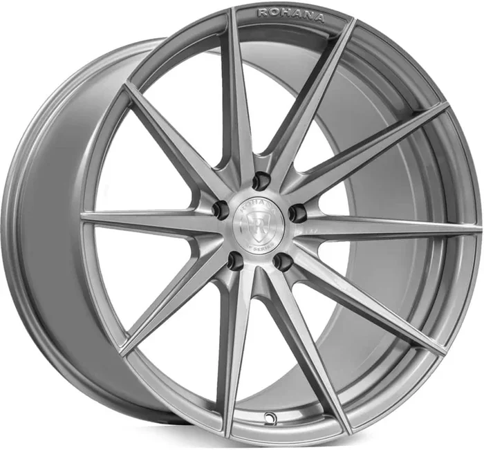 Rohana RFX1 Cross Forged Wheels (20×11 5×130 45ET CB 71.5) Brushed Titanium or Matte Black