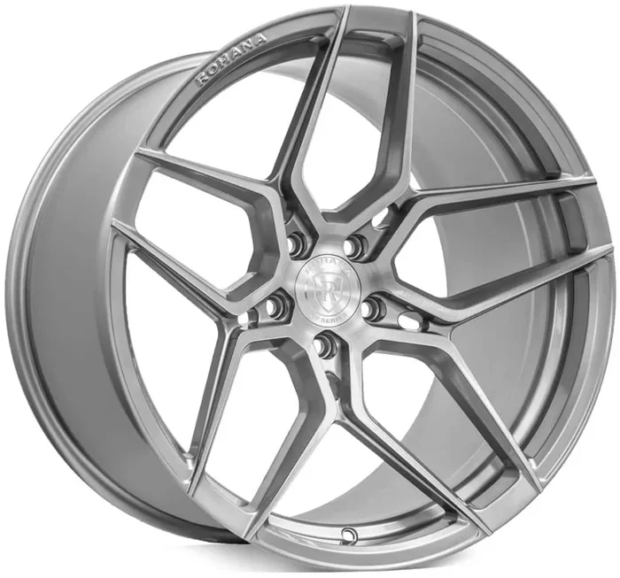 Rohana RFX11 Cross Forged Wheels (19×9.5 5×112 45ET CB 66.56) Brushed Titanium / Brushed Bronze / Gloss Black