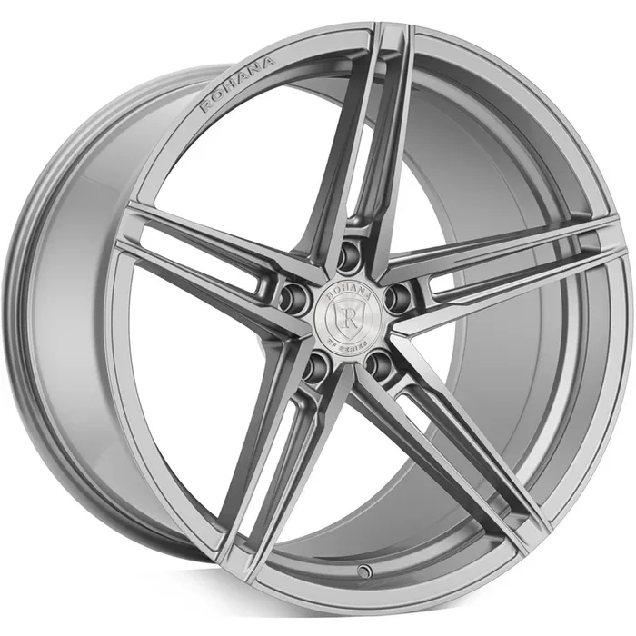 Rohana Wheels RFX15 Brushed Titanium 20×10 | 5×112 (RFX1520105112BT45)