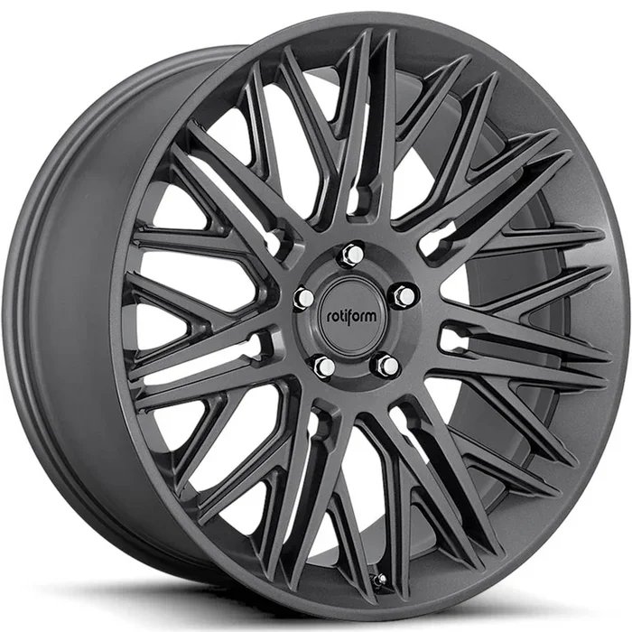 Rotiform Wheels JDR Matte Anthracite Gray 22×10 | 5×112 (R1632200F8+20)