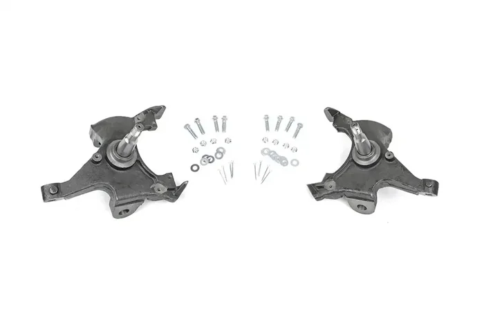 Rough Country 1725BOX1 – Drop Spindles Pair 2 in. Incl. Grade 9 Hardware Hardened Washers