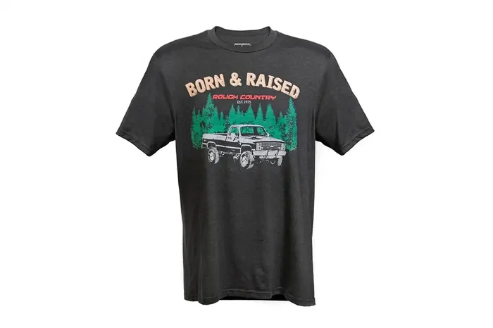 Rough Country 840812X – T-Shirt Born And Raised Men XXL