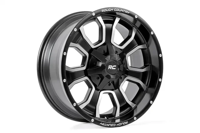 Rough Country 93209012 – Series 93 Wheel 1 pc. 20×9 [6×5.5/6×135]