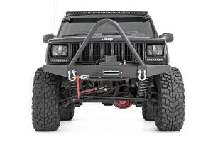 Rough Country Cree Black Series LED Light Bar 50 in. Single Row Straight 19200 Lumens 240 Watts Spot Beam Ip67 Rating Incl. Wire Harness Switch – 70750BL