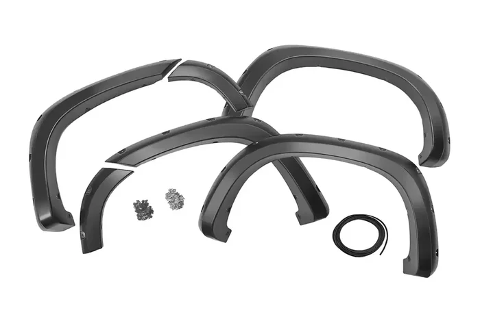 Rough Country F-C11911A-GBA – Pocket Fender Flares Traditional Black