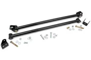 Rough Country Kicker Bar Kit For 5-7.5 in. Lift Incl. Mounting Brackets Hardware – 1262