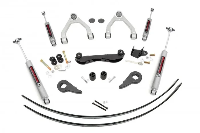 Rough Country Lift Kit Chevy/GMC C/K 1500 4WD (88-99) [Non-New Body Style] 2 ” – 3 ” Lift Kits w/ Shocks