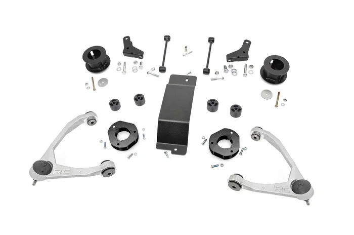 Rough Country Lift Kit GMC Yukon 2WD/4WD (07-20) [3.50 ” Lift] w/ Forged Upper Control Arms