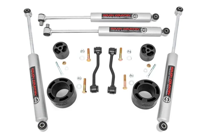 Rough Country Lift Kit Jeep Gladiator JT 4WD (20-22) 2.5 ” Suspension Lift Kit w/ or w/o Coil Springs