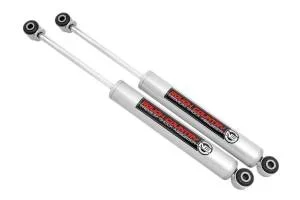 Rough Country N3 Shocks Front 4.5-5.5 in. 35 mm. Piston 54 mm. Shock Body 36 Kilonewton Tensile Strength Extended Length 23.82 in. Collapsed Length 14.37 in. – 23204_C