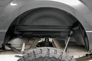 Rough Country Wheel Well Liner Rear Pair Incl. Mounting Hardware Polyethylene Plastic – 4609