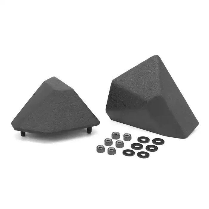RUGGED RIDGE 11540.23 STUBBY ENDS TXT BL FRT