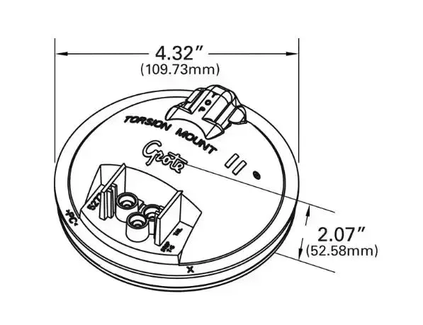 SEALED BACK UP LAMP