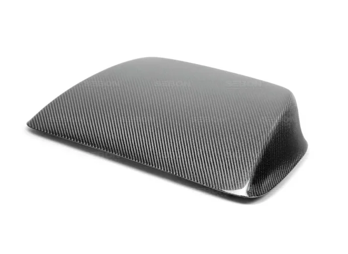 Seibon STI Carbon Fiber Hood Scoop – Only Fits OEM Hoods | 2006-2007 Subaru WRX/STI (HDS0607SBIMP-STI)