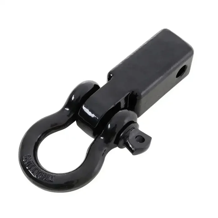 Smittybilt 29312B – Receiver Hitch D-Ring 3/4 4.75 Ton Rating Fits 2 Black